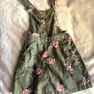 Floral Overall Dress